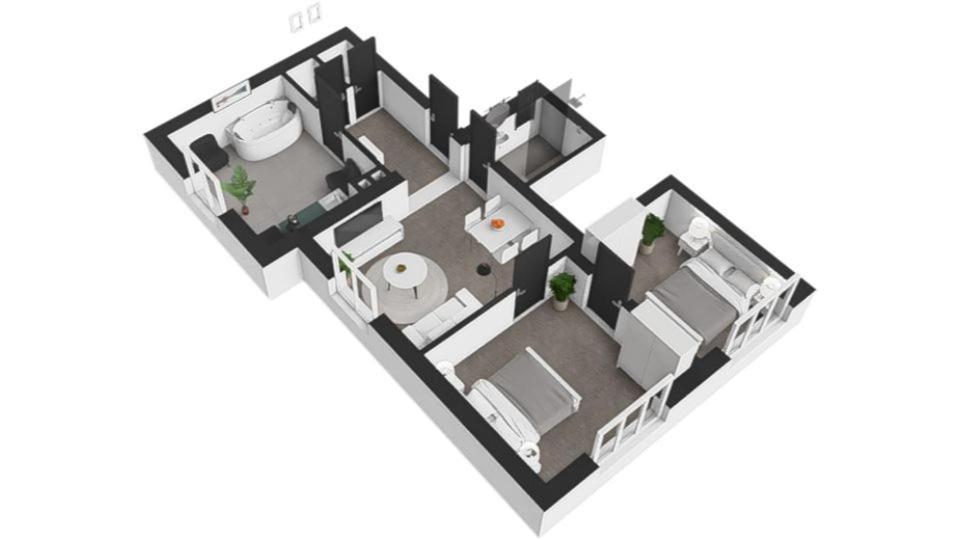 Apartmany Praha-Modrany Kültér fotó